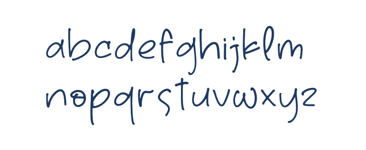 Coashela Notes Lowercase