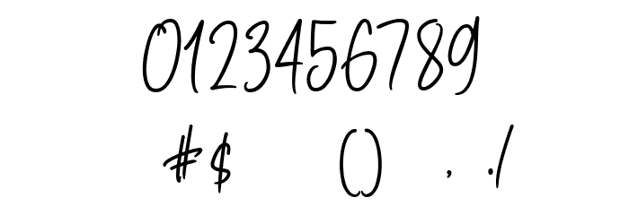 Coastal Musk Font OTHER CHARS