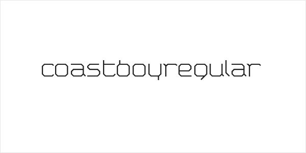 Coastboyregular Logo