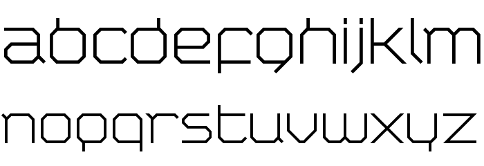Coastboyregular Font LOWERCASE