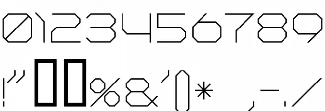 Coastboythin Font OTHER CHARS