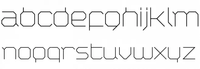 Coastboythin Polices MAJUSCULES