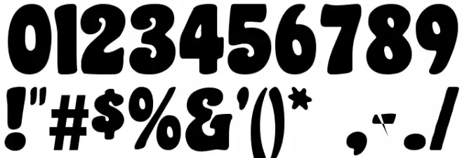 Coaster Black Font OTHER CHARS