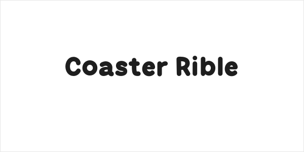 Coaster Rible Logo