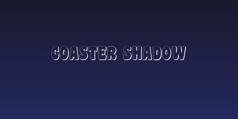 Coaster Shadow Social Header