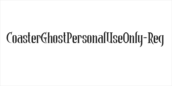 CoasterGhostPersonalUseOnly-Reg Logo