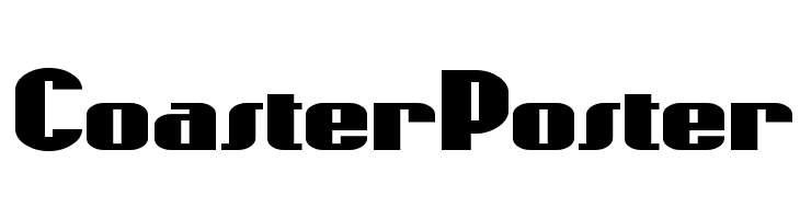 CoasterPoster  免费字体下载
