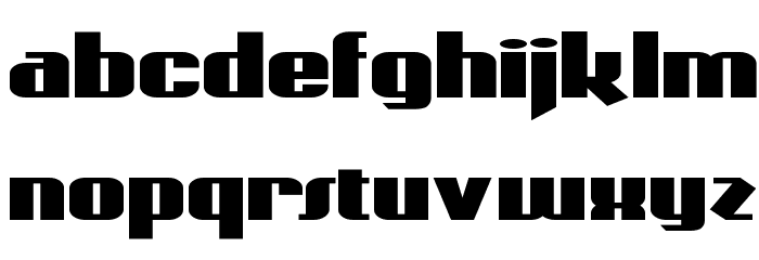CoasterPoster Font LOWERCASE
