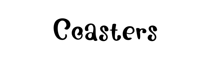 Coasters  font caratteri gratis