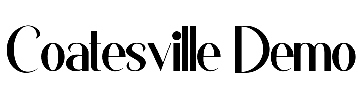 Coatesville Demo  font caratteri gratis