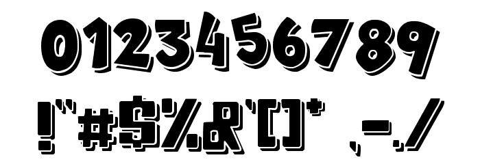 Cobac Font OTHER CHARS