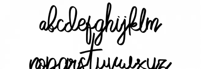 CobainAjaDemoRegular Fonte MINÚSCULAS
