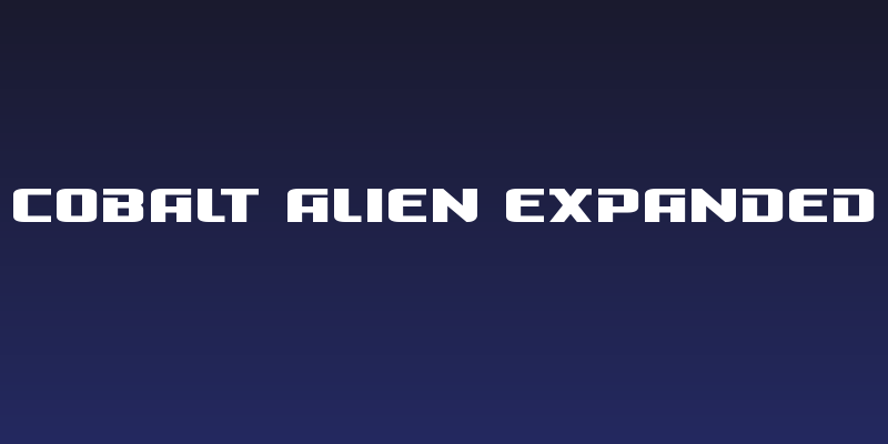 Cobalt Alien Expanded Social Header