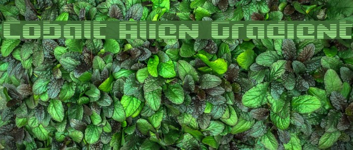 Cobalt Alien Gradient Example 2