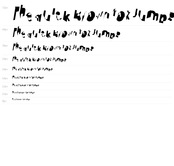 Cobalt Condensed Oblique Waterfall