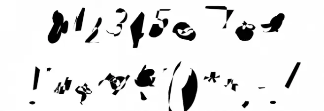 Cobalt Extended Oblique Font OTHER CHARS