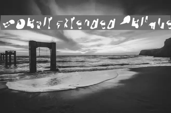 Cobalt Extended Oblique Font examples