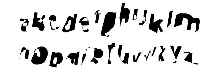Cobalt Extended Oblique Font LOWERCASE