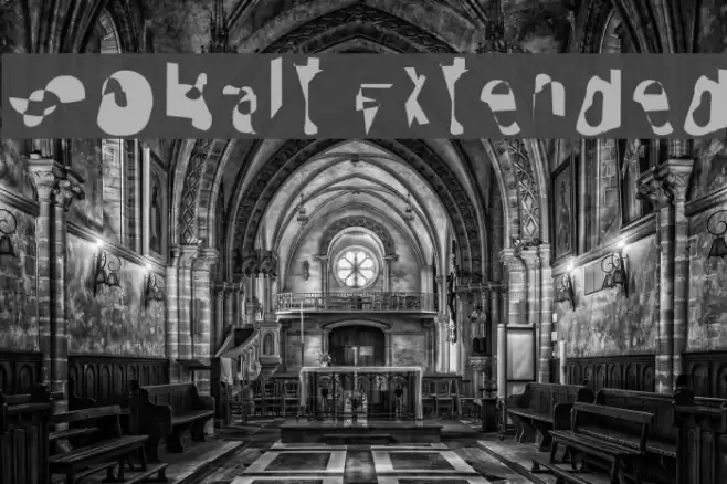 Cobalt Extended Font examples