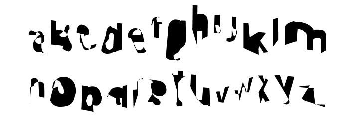 Cobalt Extended Font LOWERCASE