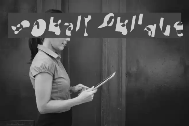 Cobalt Oblique Font examples