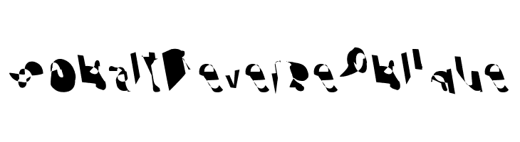 Cobalt ReverseOblique  Frei Schriftart Herunterladen