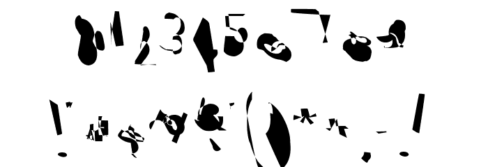 Cobalt ReverseOblique Font OTHER CHARS