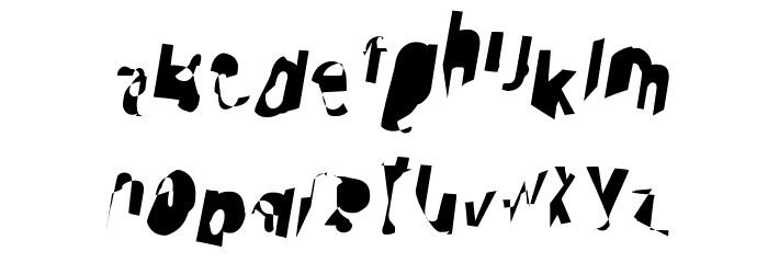 Cobalt SuperCondensed Oblique Font LOWERCASE