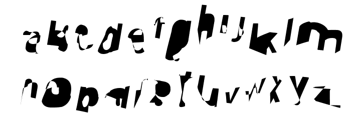 Cobalt SuperExtended Oblique Font LOWERCASE