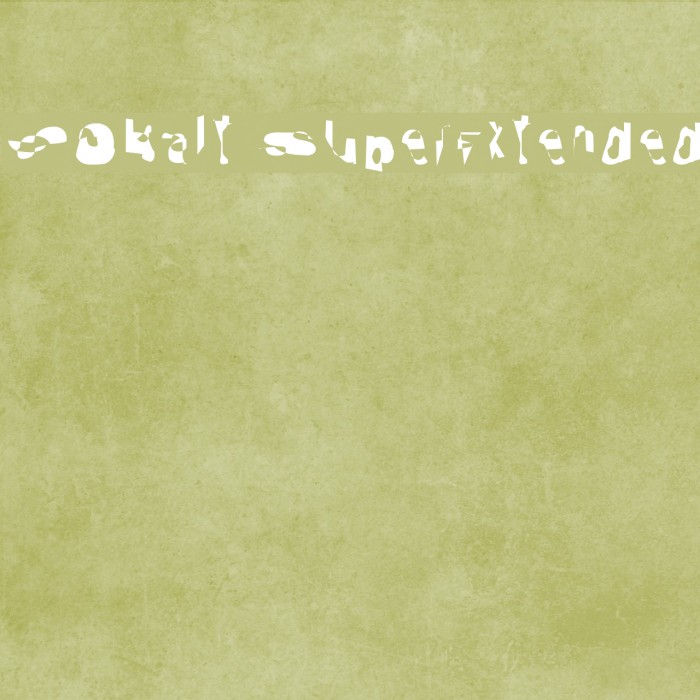 Cobalt SuperExtended Font examples