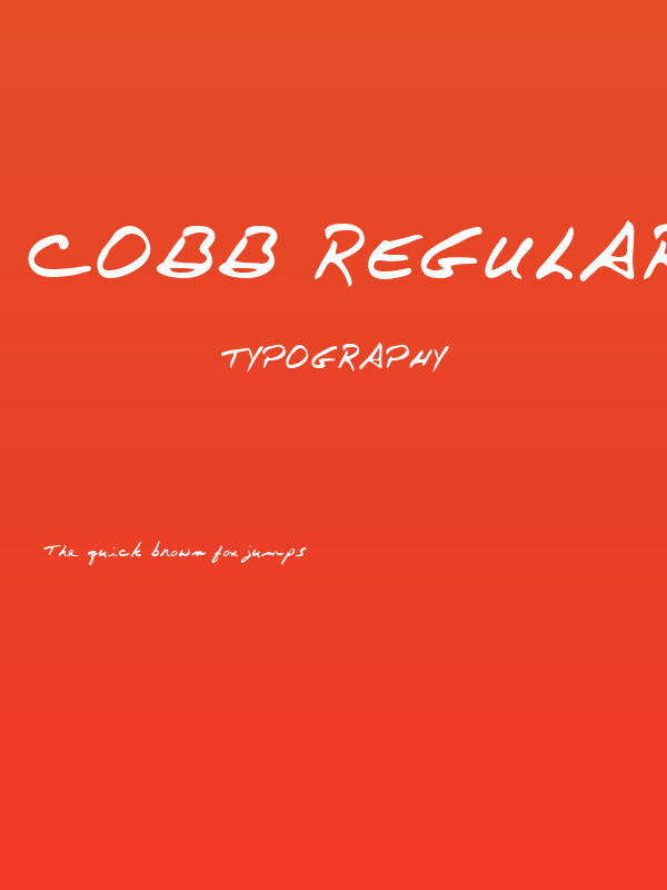 Cobb Regular Poster