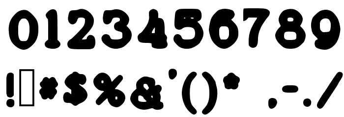 Cobera Font OTHER CHARS