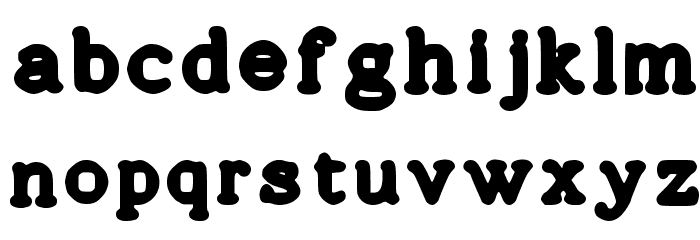 Cobera Font LOWERCASE