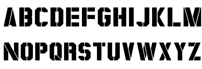 Coburn Font LOWERCASE