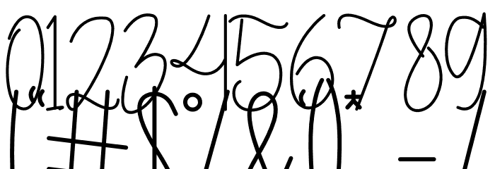 Coby Daila Font OTHER CHARS