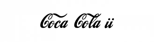 Coca Cola ii  Frei Schriftart Herunterladen