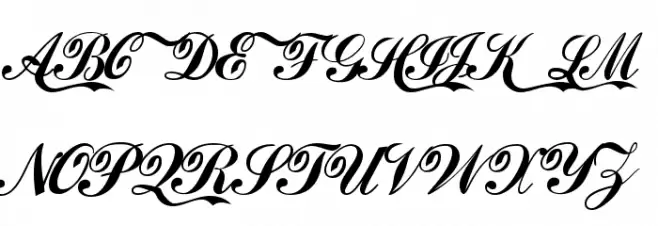 Coca Cola ii Шрифта ВЕРХНИЙ
