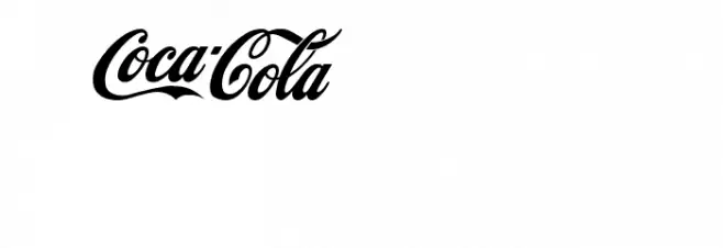 CocaCola Schriftart Groß