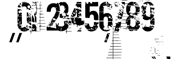 Cocain Nosejob Font OTHER CHARS