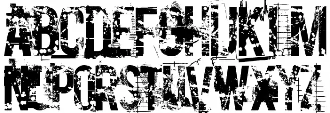 Cocain Nosejob Schriftart Groß