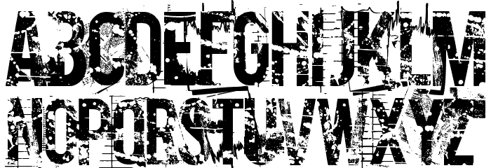 Cocain Nosejob Font LOWERCASE