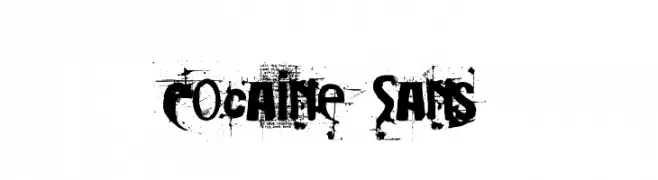 Cocaine Sans  नि: शुल्क फ़ॉन्ट्स डाउनलोड