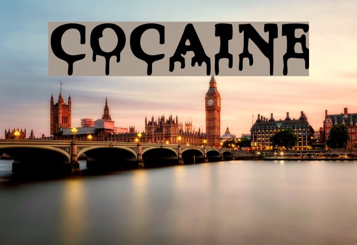 Cocaine Font examples
