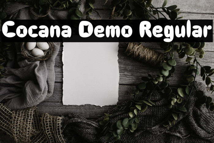 Cocana Demo Regular Example 2