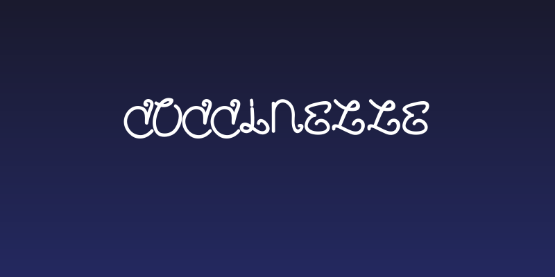 Coccinelle Social Header