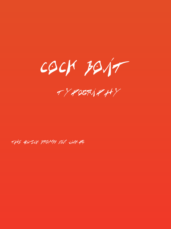 Cock Boat Poster