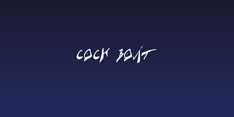 Cock Boat Social Header