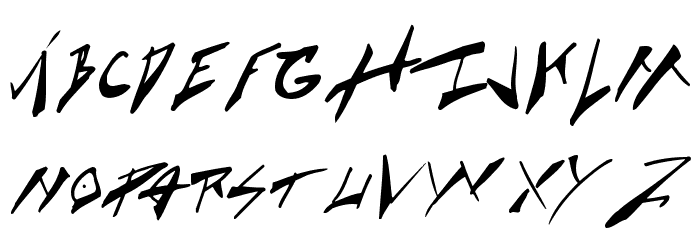 Cock Boat Font LOWERCASE