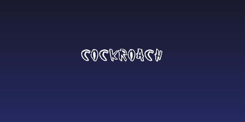 Cockroach Social Header