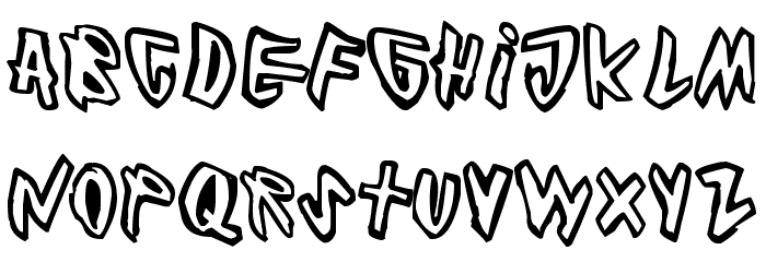 Cockroach Font LOWERCASE